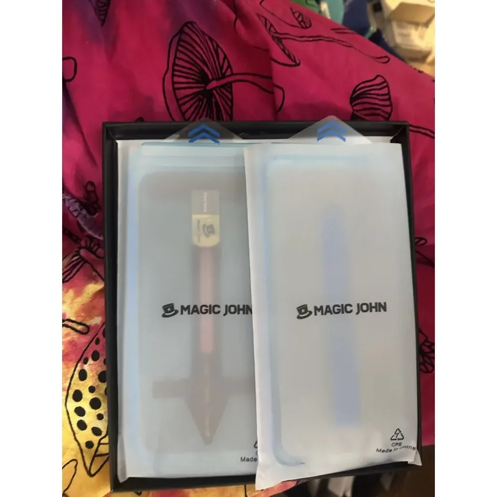 MAGIC JOHN 2 Pack Privacy Glass Screen Protector for iPhone 15 (6.1